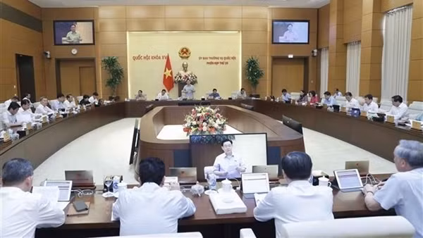 Ngày 12/9, khai mạc Phiên họp thứ 26 Ủy ban Thường vụ Quốc hội