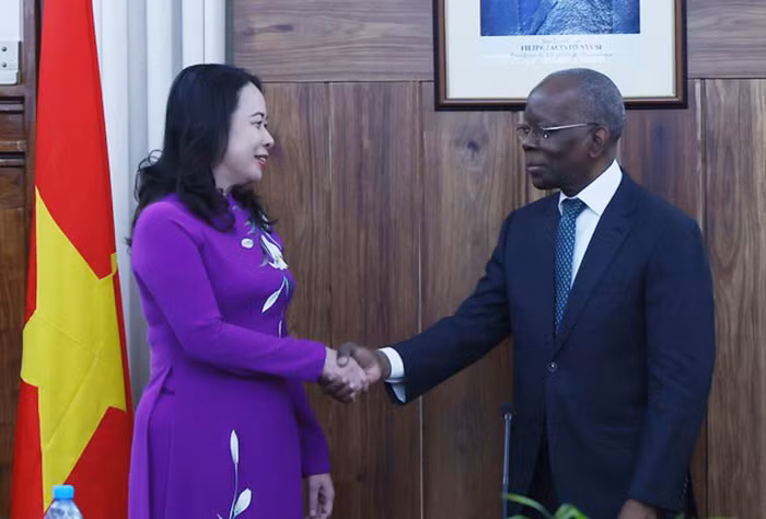 Phó Chủ tịch nước Võ Thị Ánh Xuân hội đàm với Thủ tướng Mozambique -0