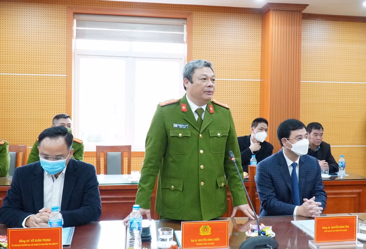 Công an quận Hoàng Mai đảm bảo công tác ứng trực dịp Tết Nguyên đán Nhâm dần 2022 -0