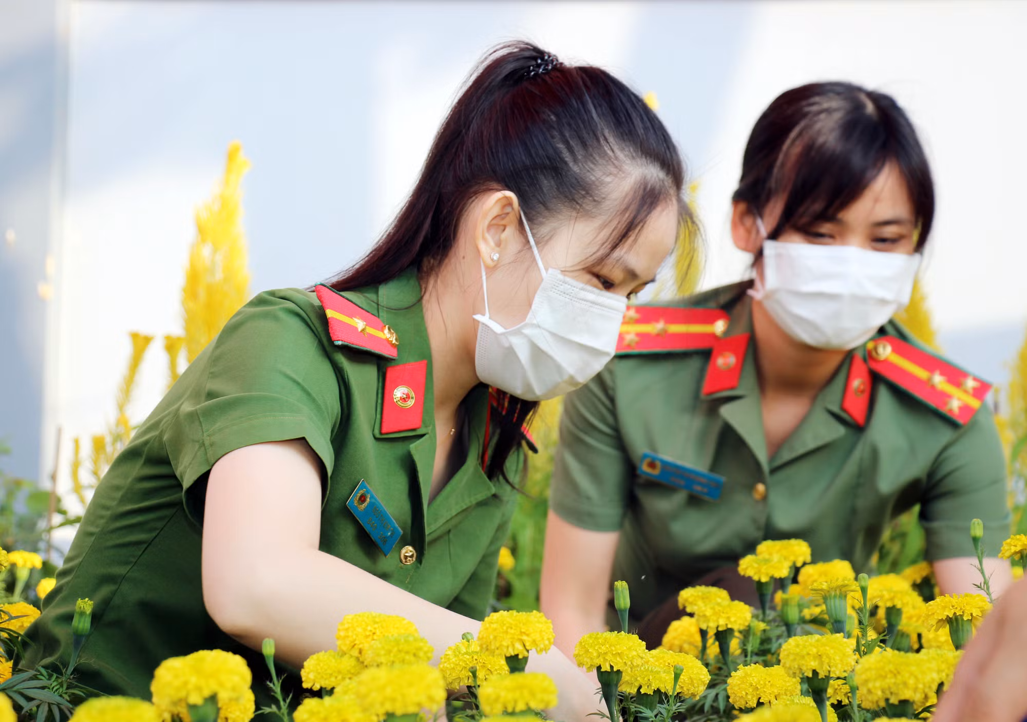 Lan tỏa tinh thần “tương thần tương ái” từ mô hình bán hoa, góp quỹ tặng quà Tết người nghèo -0