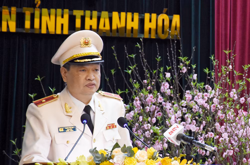 Thủ tướng Chính phủ Phạm Minh Chính thăm, chúc Tết cán bộ, chiến sỹ Công an tỉnh Thanh Hóa -0
