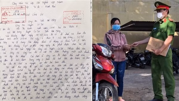 Công an Hòa Bình nhận được nhiều Thư cảm ơn của người dân ảnh 1