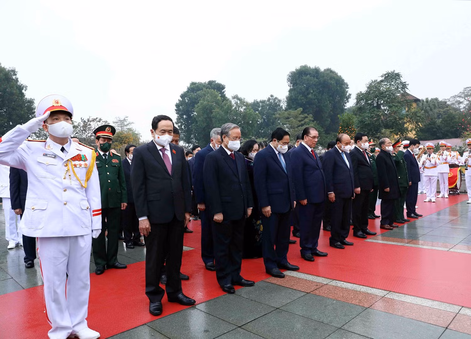 Lãnh đạo Đảng, Nhà nước vào Lăng viếng Chủ tịch Hồ Chí Minh * Đoàn Đảng ủy Công an Trung ương, Bộ Công an vào Lăng viếng Chủ tịch Hồ Chí Minh -0
