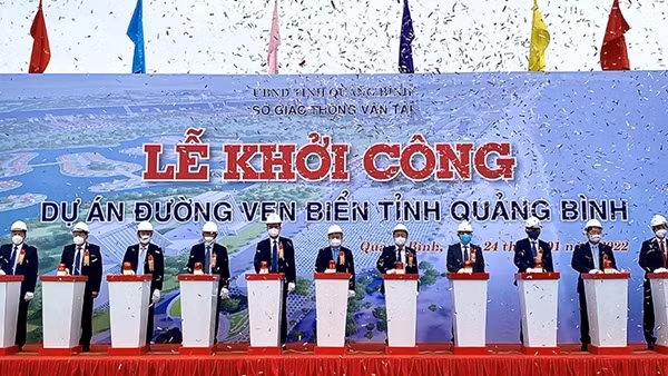 Bình Định khởi công Dự án đường ven biển gần 2.675 tỷ đồng ảnh 2