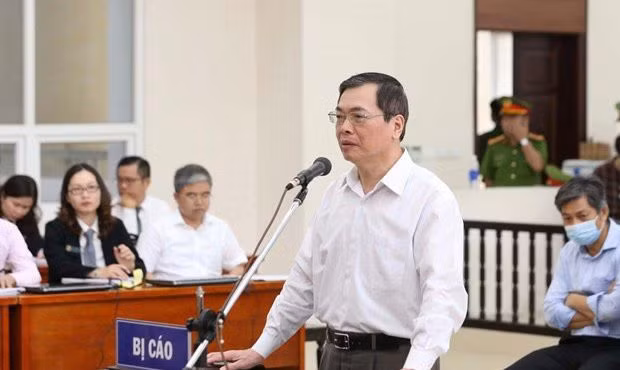 Bị cáo Vũ Huy Hoàng.