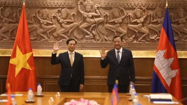 Công an tỉnh Svay Riêng, Campuchia chúc Tết Công an tỉnh Tây Ninh ảnh 5