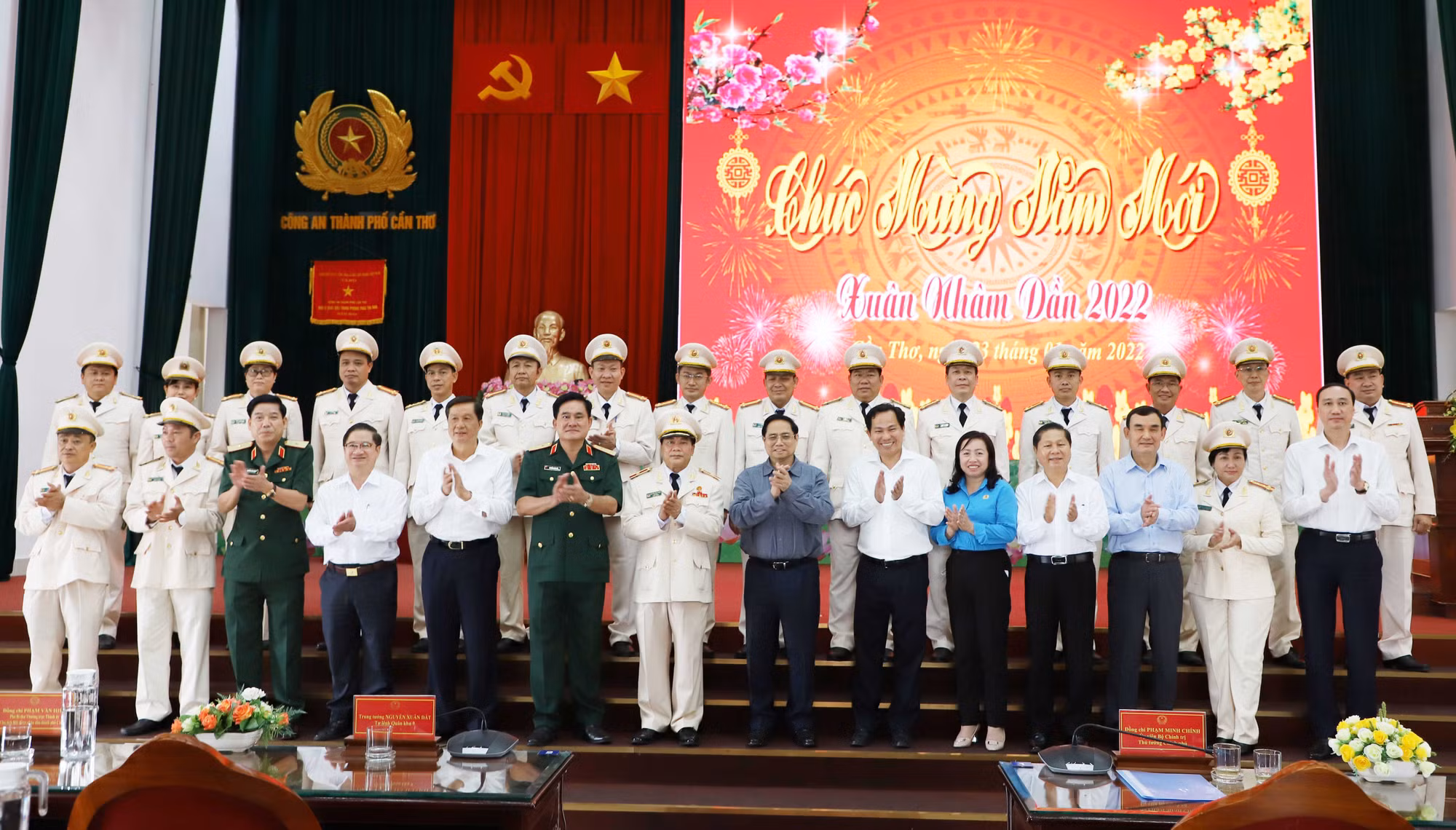 Thủ tướng Phạm Minh Chính thăm, làm việc với Công an TP Cần Thơ -0