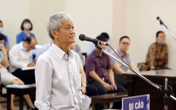 Bị cáo Lâm Nguyên Khôi.