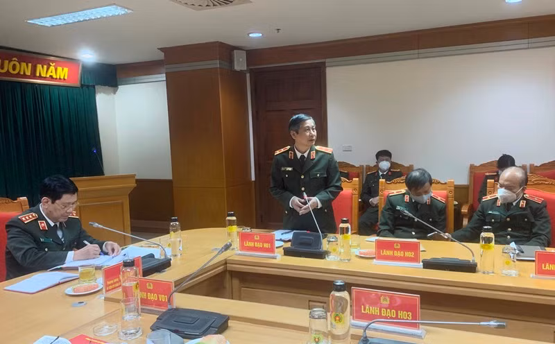 Kiểm tra ứng trực, đảm bảo các điều kiện phục vụ Tết Nguyên đán Nhâm Dần 2022 trong CAND -0