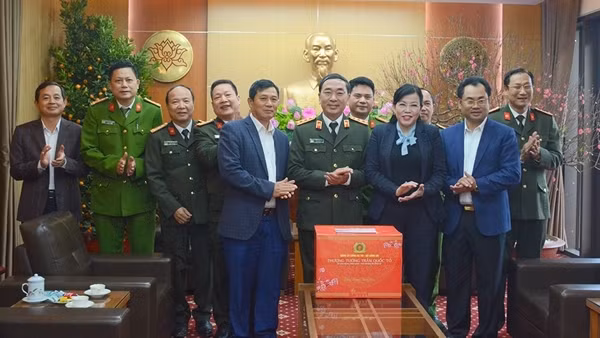 Thứ trưởng Trần Quốc Tỏ chúc Tết tại tỉnh Ninh Bình ảnh 2