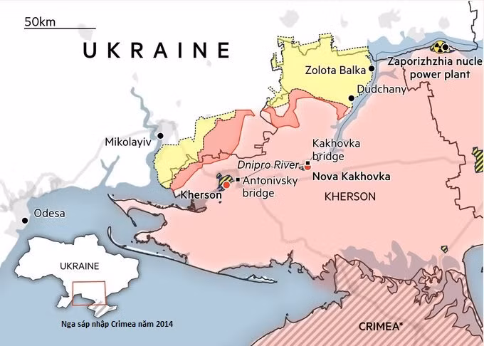 Ukraine ồ ạt bắn phá 