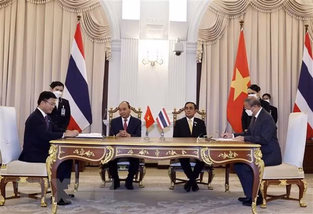 Việt Nam-Thái Lan tiếp tục thúc đẩy quan hệ đối tác chiến lược -0