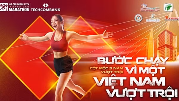 Marathon quốc tế TP Hồ Chí Minh Techcombank ấn tượng mùa 5