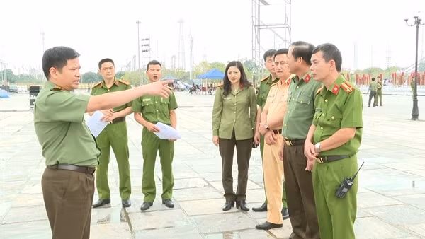 Huy động gần 300 CBCS đảm bảo ANTT Festival Tràng An kết nối di sản – Ninh Bình