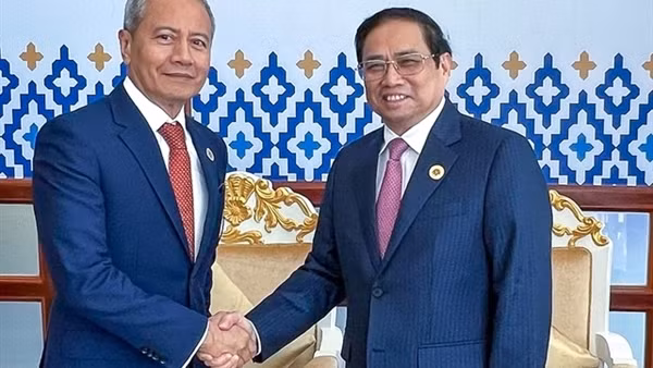 Thủ tướng Phạm Minh Chính gặp lãnh đạo một số nước ASEAN