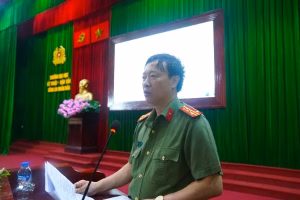 Đại học Kỹ thuật - Hậu cần CAND khai giảng khoá đào tạo trung cấp 39S -0