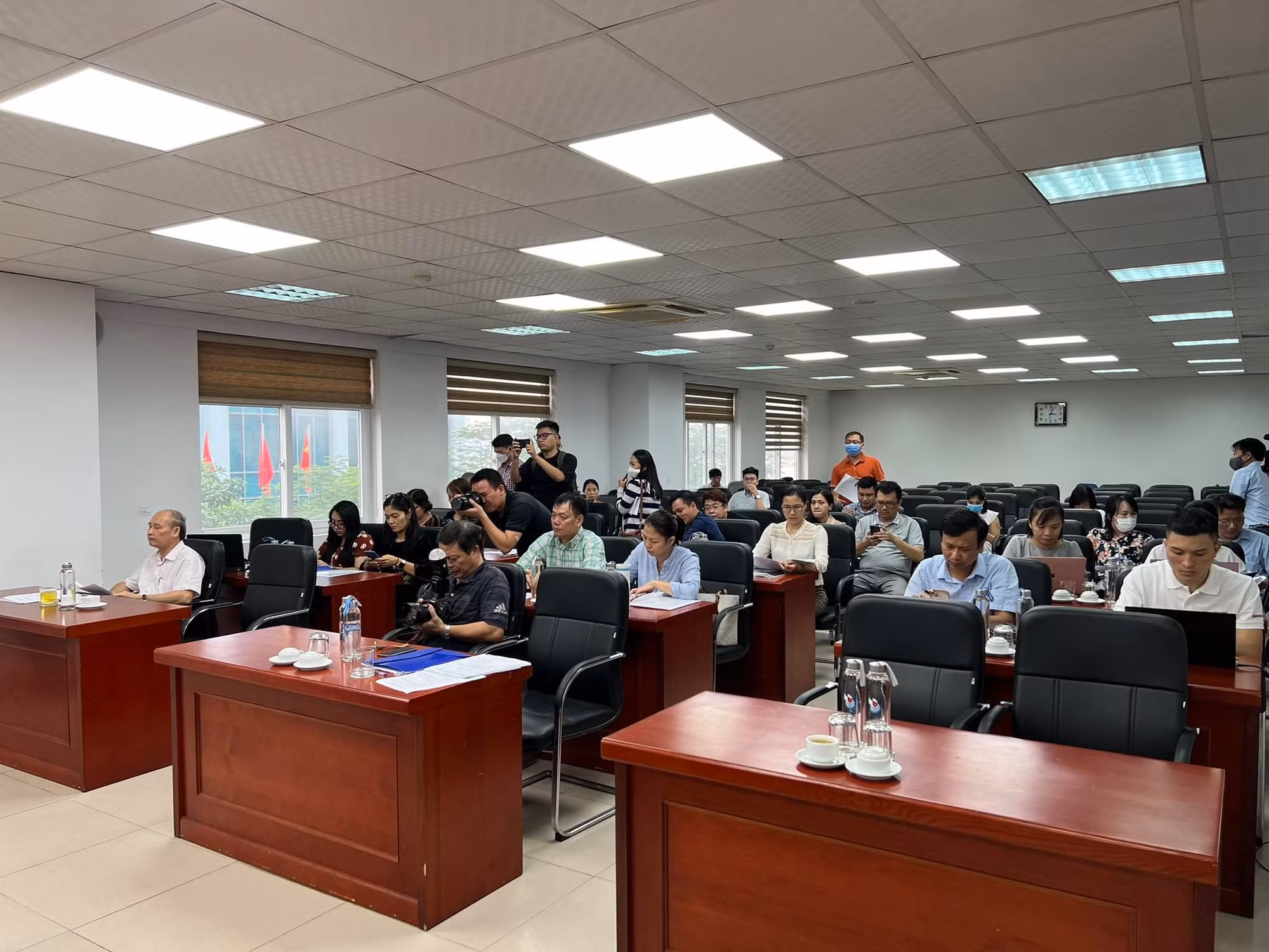 Họp báo “Giải bóng bàn Cup Hội Nhà báo Việt Nam lần thứ XV- năm 2022” -0