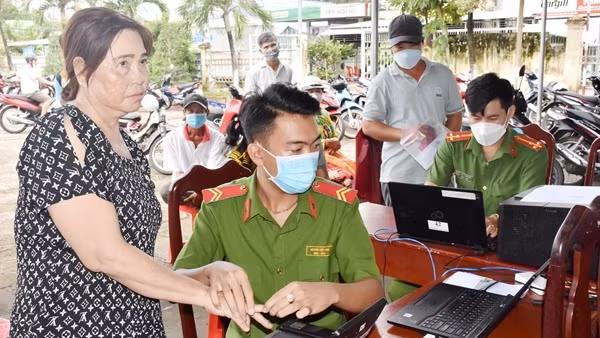 Công an Bạc Liêu với mục tiêu kích hoạt 850.000 tài khoản định danh điện tử