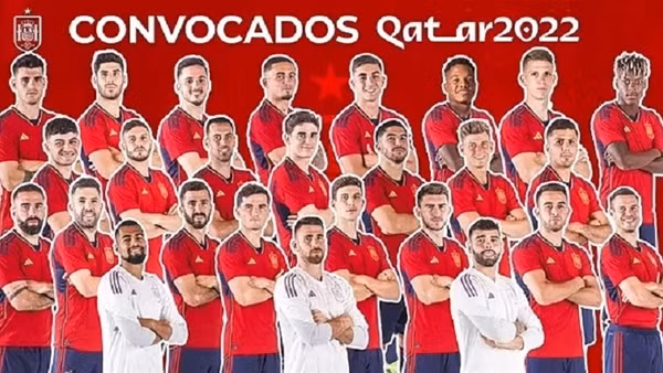 Danh sách ĐT Tây Ban Nha dự World Cup 2022: De Gea và Ramos không có tên