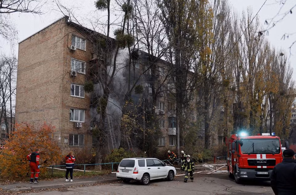 Nổ lớn ở một loạt thành phố của Ukraine -0