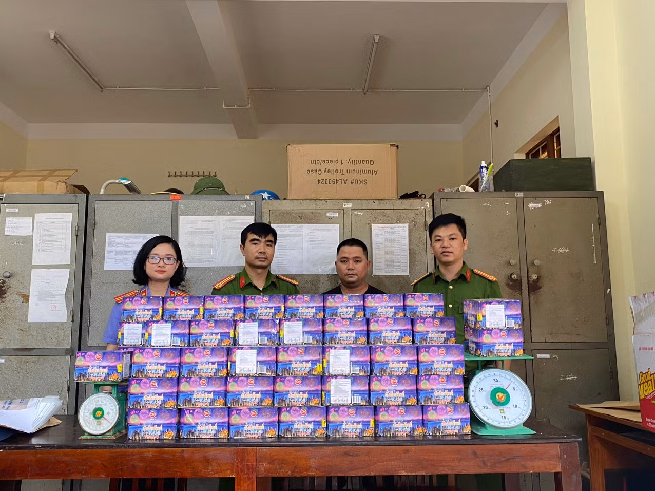 &nbsp;&nbsp;&nbsp;&nbsp;&nbsp;&nbsp;&nbsp;&nbsp; Xoá một đầu mối cung cấp pháo nổ tại Nghệ An -0