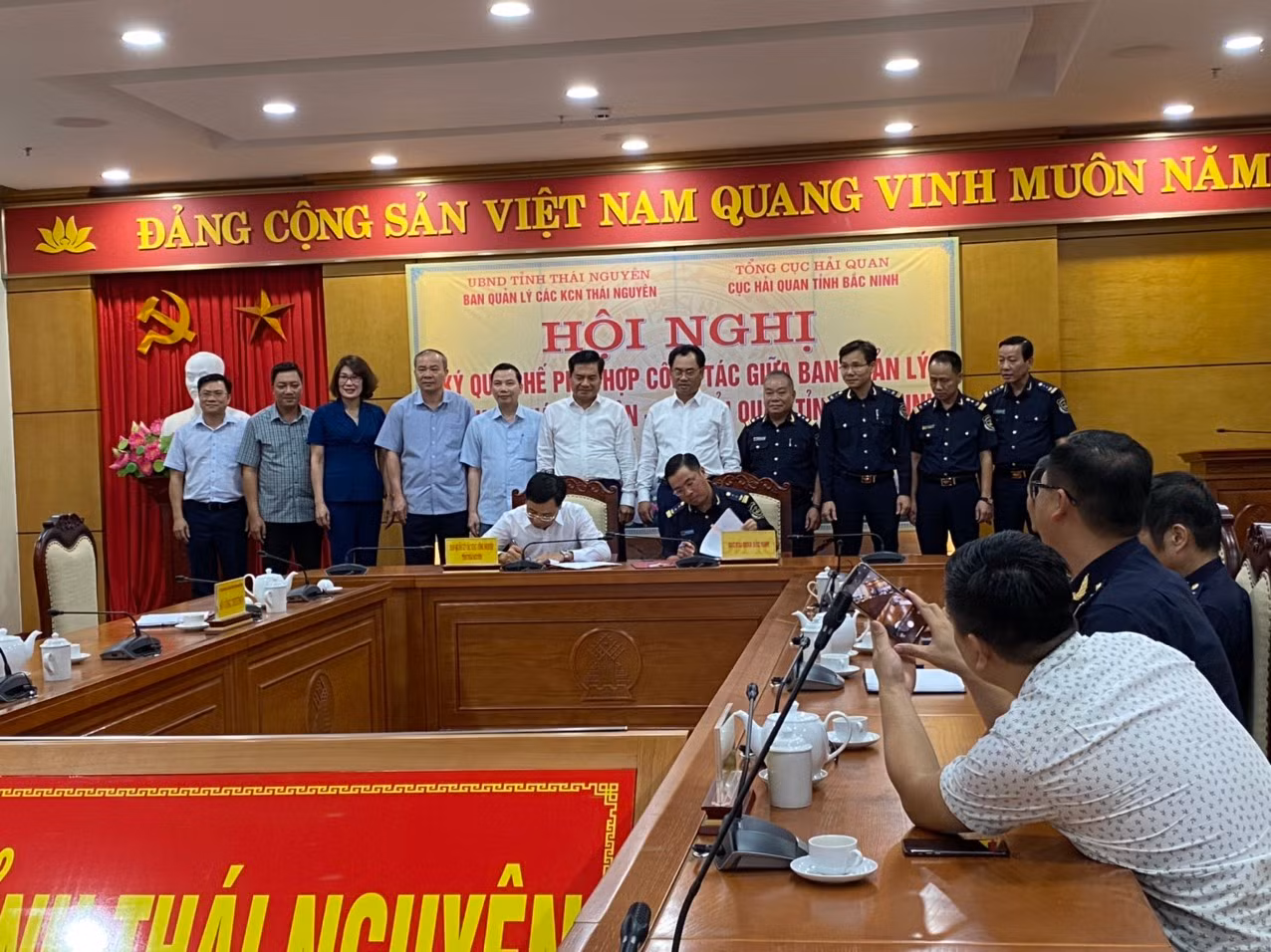 Hải quan Bắc Ninh hỗ trợ doanh nghiệp xuất nhập khẩu trên địa bàn tỉnh Thái Nguyên -0