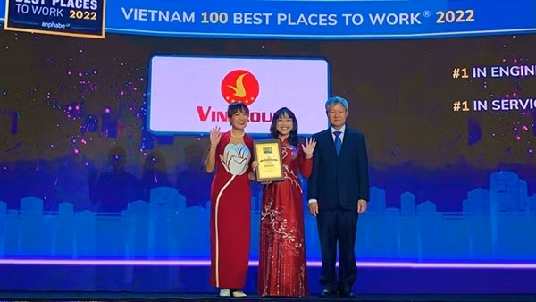 Vingroup thuộc Top 10 nơi làm việc tốt nhất Việt Nam