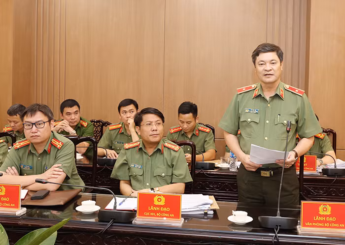 Đoàn kiểm tra số 2 Bộ Công an kiểm tra tại Công an tỉnh Phú Thọ -0