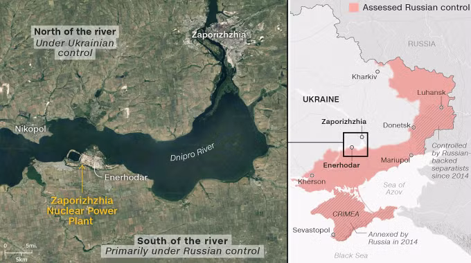Nga cảnh báo kịch bản 700 lính Ukraine chiếm nhà máy điện hạt nhân Zaporizhzhia -0