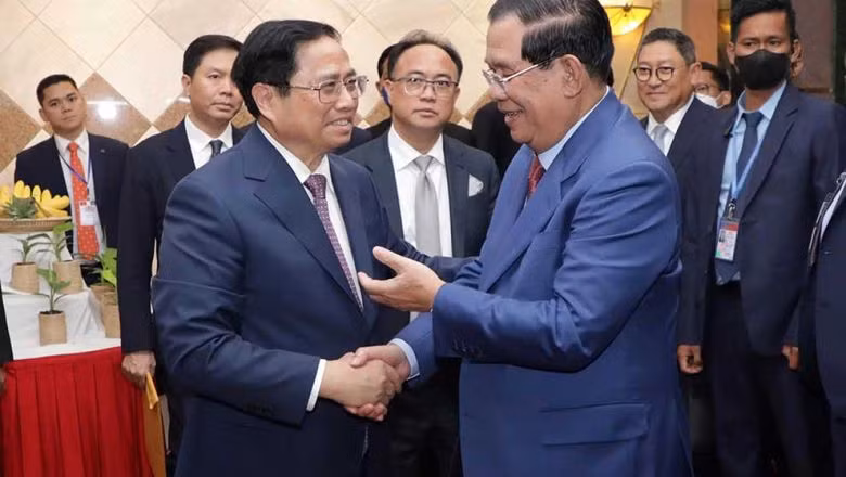 Báo chí Campuchia đề cao chuyến thăm của Thủ tướng Phạm Minh Chính -0