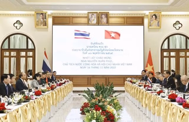 Tuyên bố chung Chủ tịch nước CHXHCN Việt Nam Nguyễn Xuân Phúc thăm chính thức Vương quốc Thái Lan -0