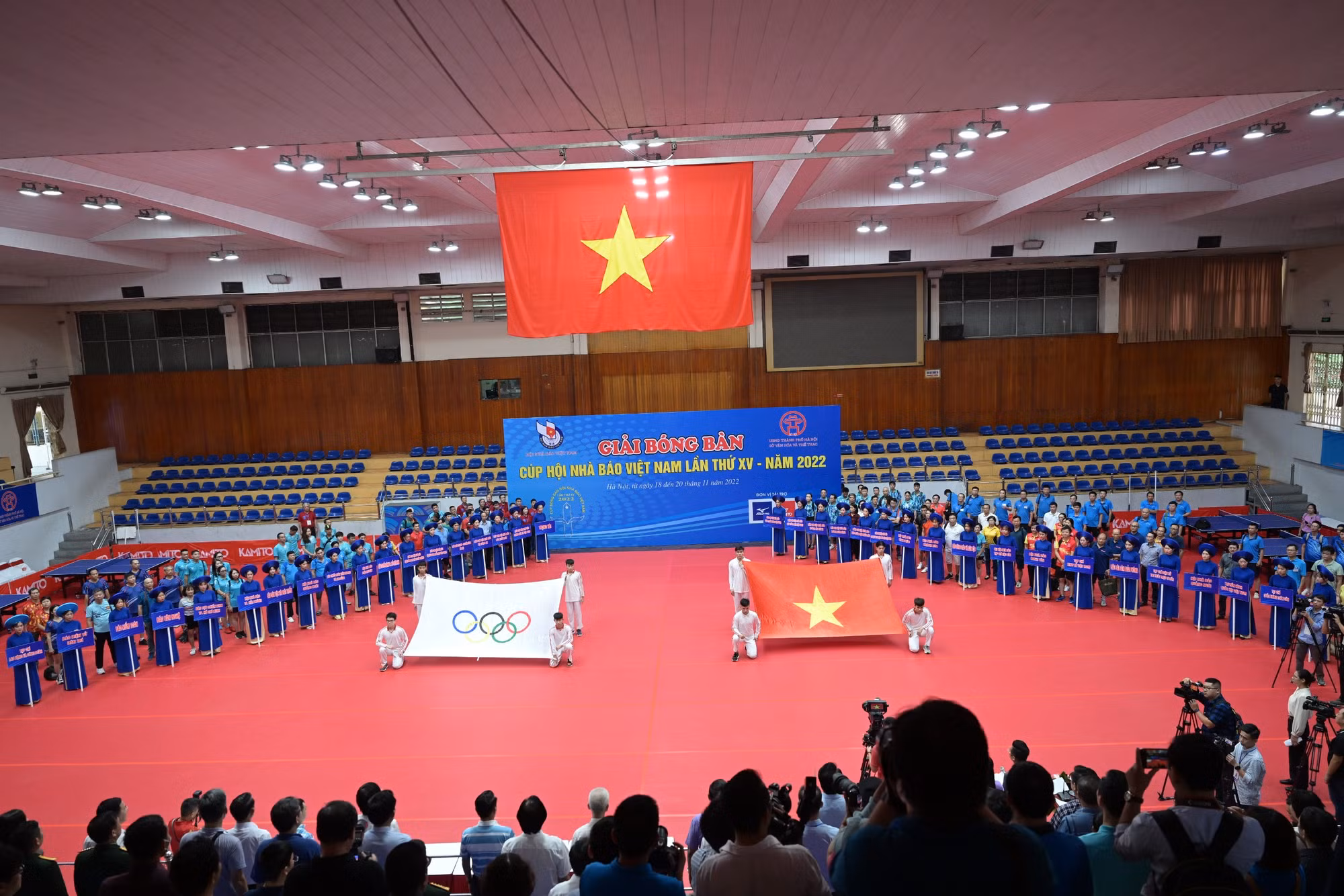Khai mạc giải Bóng bàn Cúp Hội nhà báo Việt Nam lần thứ XV -0