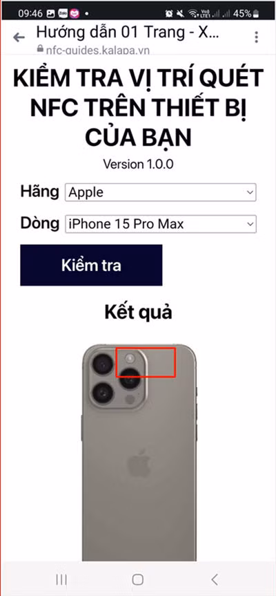 Về trang web hướng dẫn quét chip NFC trong 1 phút -0