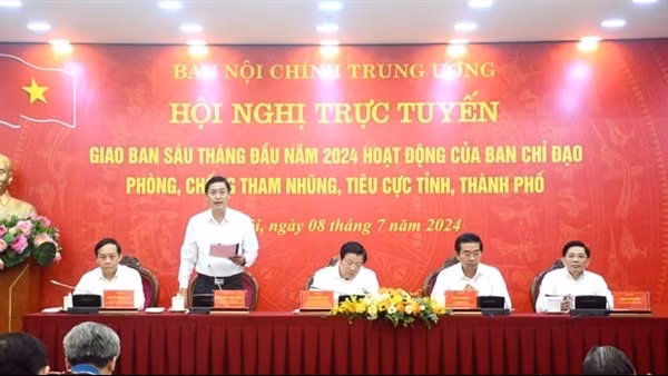 6 tháng đầu năm, các địa phương khởi tố mới 444 vụ án, 1.242 bị can về tội tham nhũng