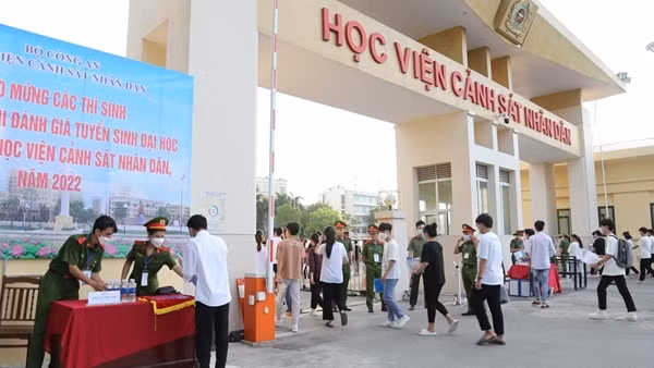 Học viện CSND công bố kết quả xét tuyển đại học theo phương thức 1 và 2