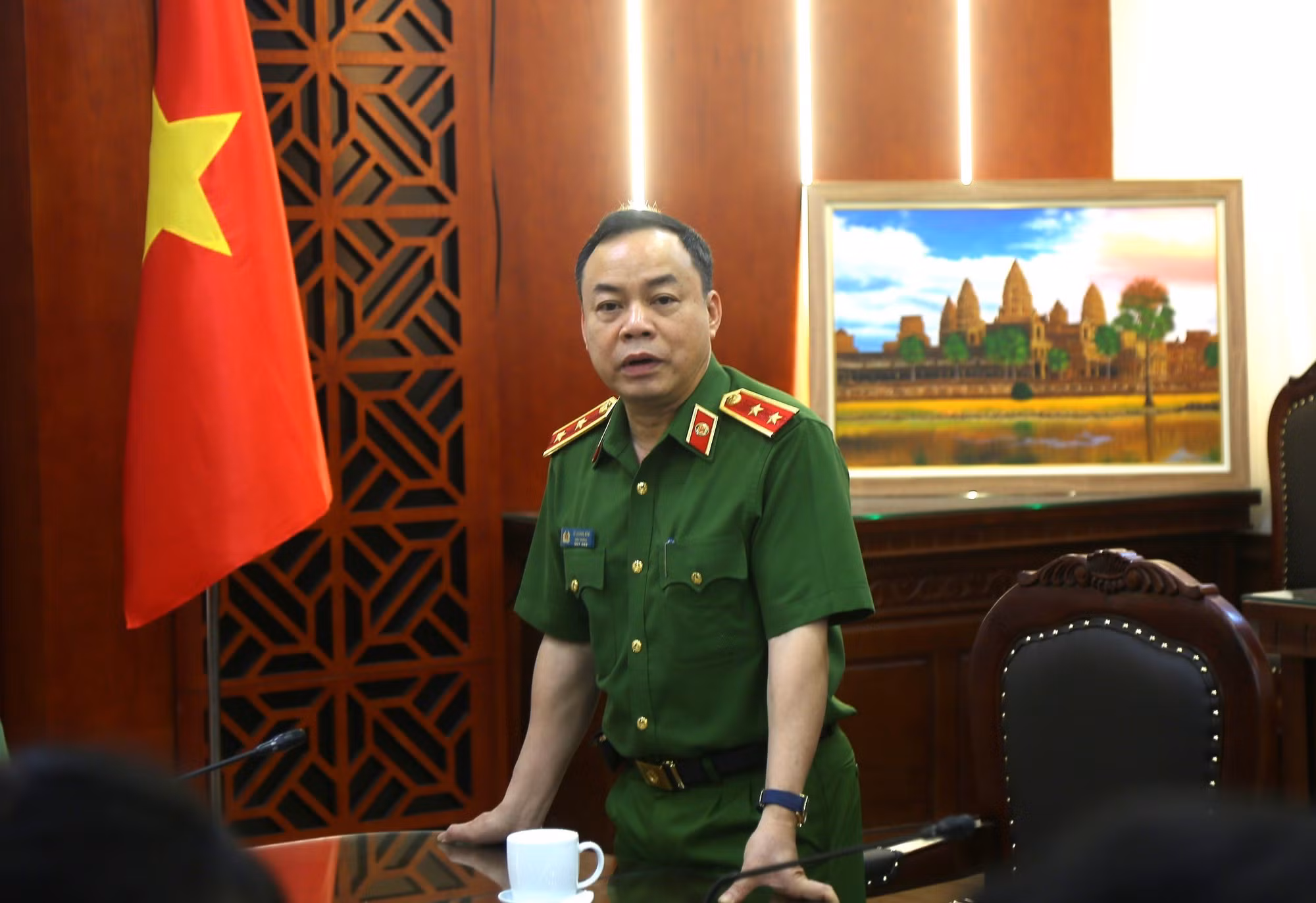 Thứ trưởng Trần Quốc Tỏ kiểm tra công tác tổ chức Kỳ thi đánh giá của Bộ Công an năm 2024 -0