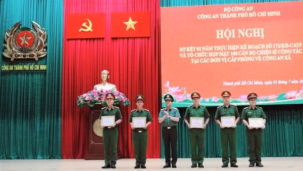 Bố trí Công an chính quy về cơ sở đúng năng lực, phát huy sở trường