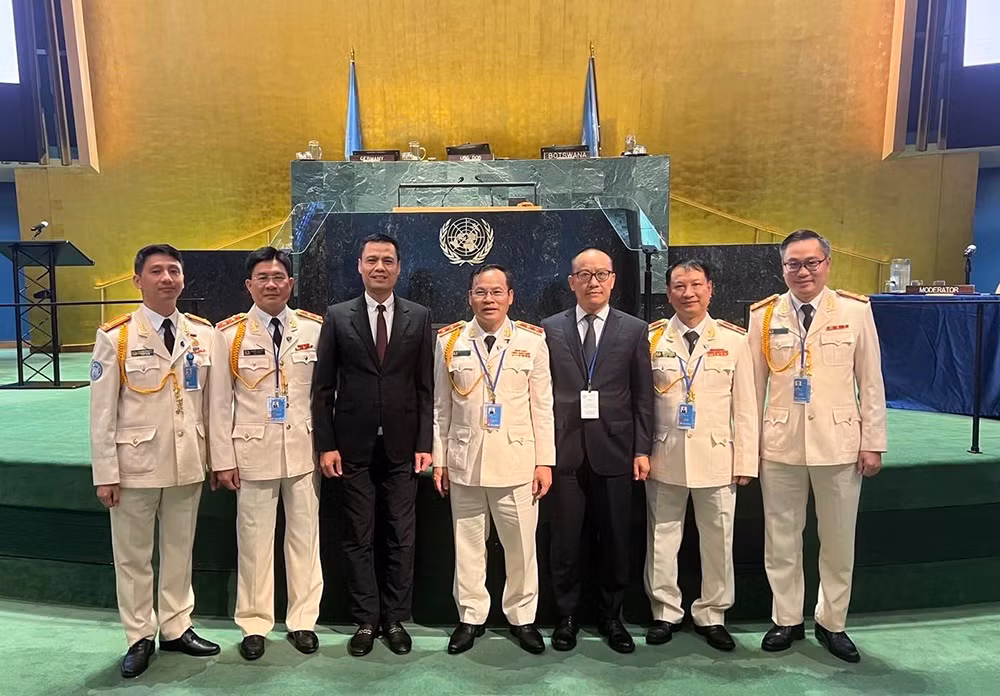 Bộ Công an cam kết tiếp tục cử sĩ quan tham gia lực lượng gìn giữ hòa bình Liên hợp quốc -0