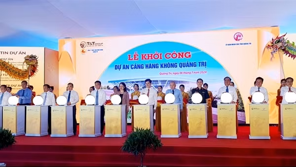 Khởi công dự án Cảng hàng không Quảng Trị
