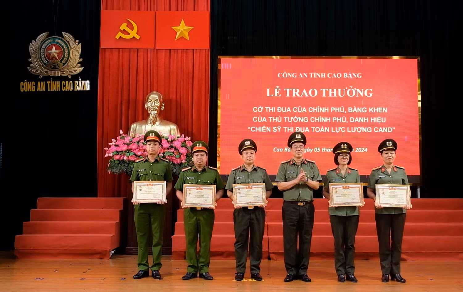 Công an tỉnh Cao Bằng tổ chức hội nghị sơ kết công tác 6 tháng đầu năm -0