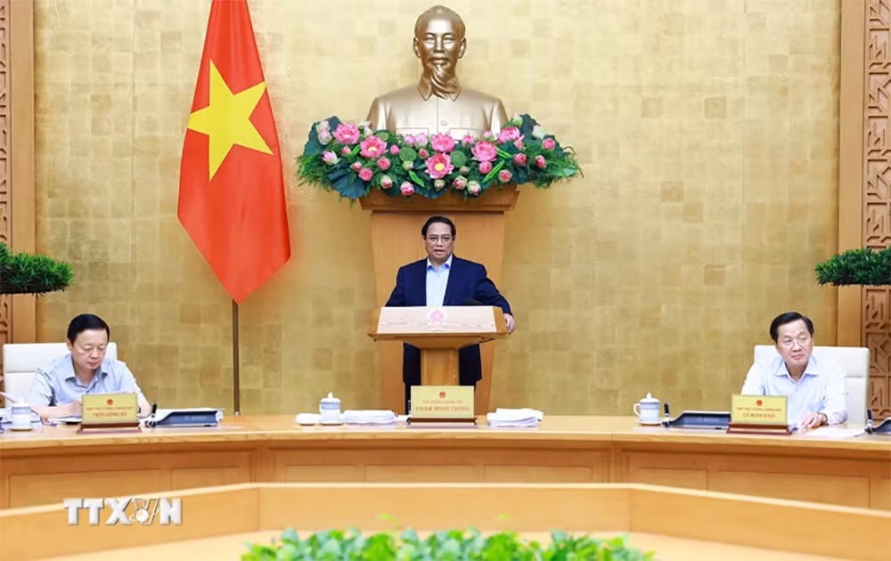Thủ tướng Phạm Minh Chính chủ trì Phiên họp Chính phủ thường kỳ tháng Sáu -0