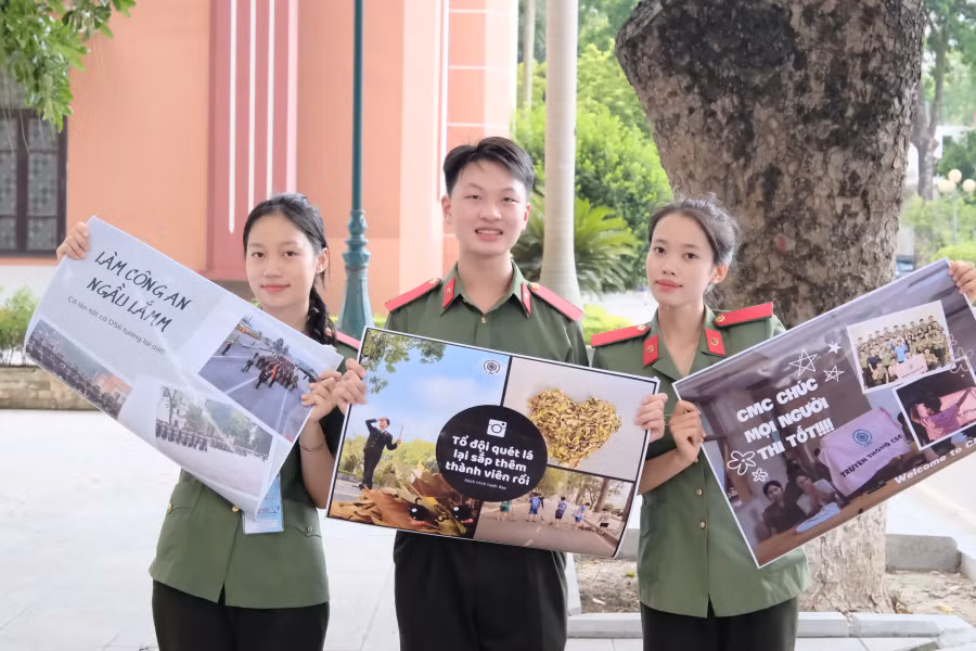 “Tiếp sức” cho thí sinh tham dự Kỳ thi đánh giá của Bộ Công an năm 2024 -0