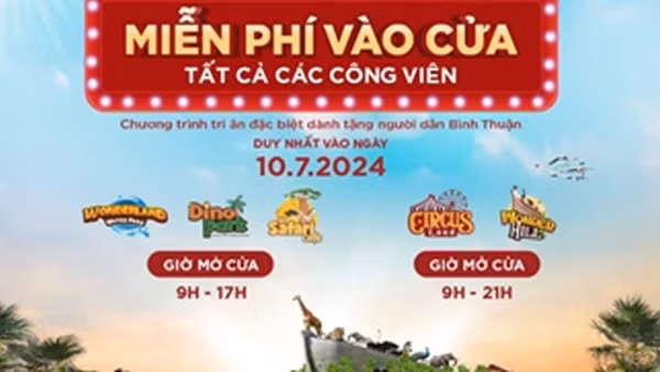 Tập đoàn Nova mở ngày hội “Cảm ơn Bình Thuận” tại NovaWorld Phan Thiet