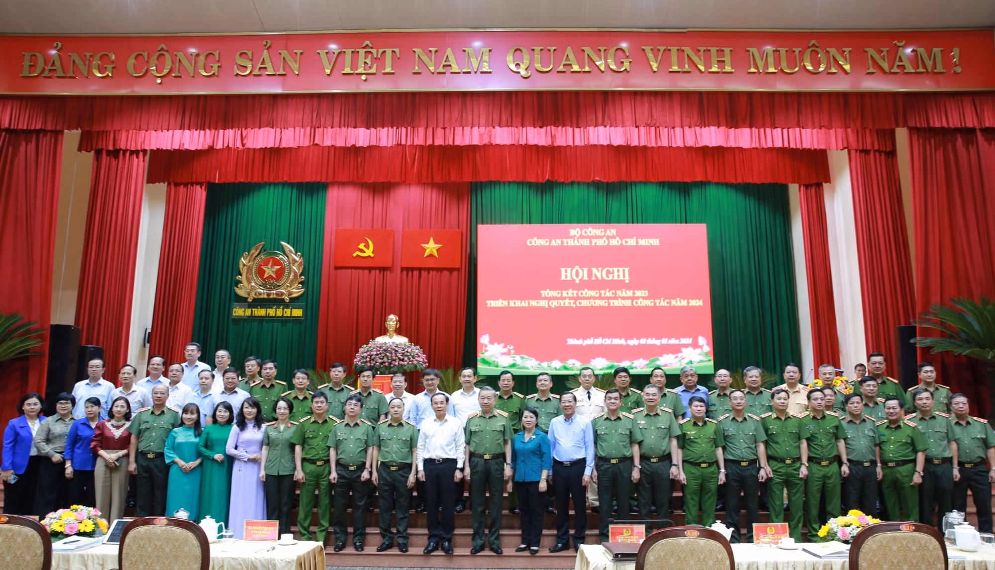 Xây dựng Công an TP Hồ Chí Minh vững mạnh toàn diện, hoạt động hiệu lực, hiệu quả… -0