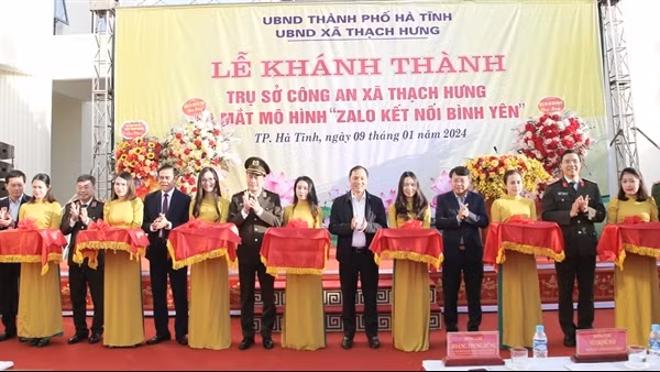Công an Hà Tĩnh ra mắt mô hình “Zalo kết nối bình yên”