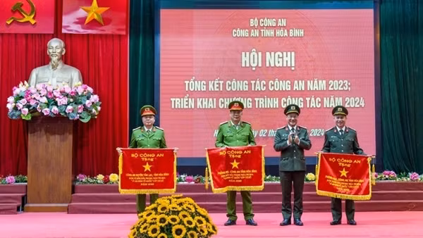 Công an tỉnh Hòa Bình triển khai công tác năm 2024
