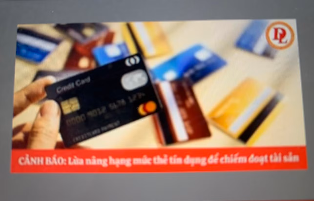 Nâng cấp thẻ tín dụng online, người phụ nữ bị chiếm đoạt 90 triệu đồng trong tài khoản -0