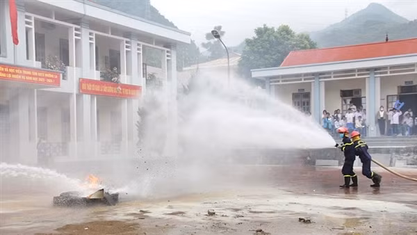Nâng cao nhận thức PCCC tại các cơ sở giáo dục
