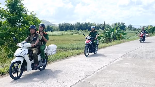 Chuyện về Công an bán chuyên trách một huyện miền núi ở Phú Yên