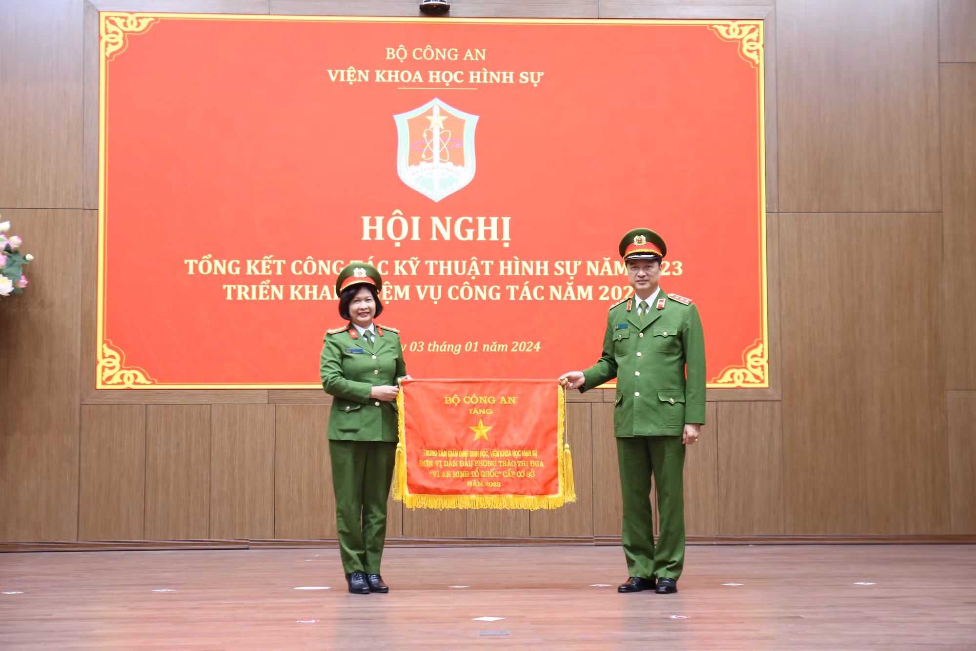 Lực lượng kĩ thuật hình sự có những đóng góp quan trọng trong nhiệm vụ của lực lượng Công an -0